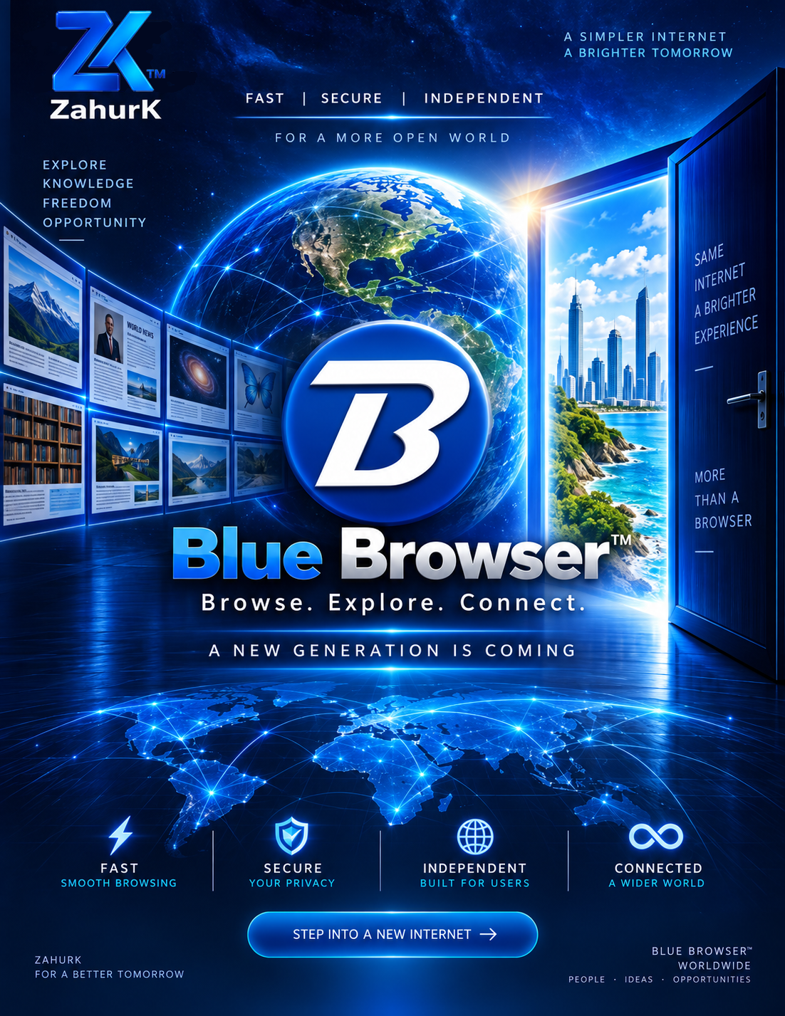 Blue Browser page 1 of 7